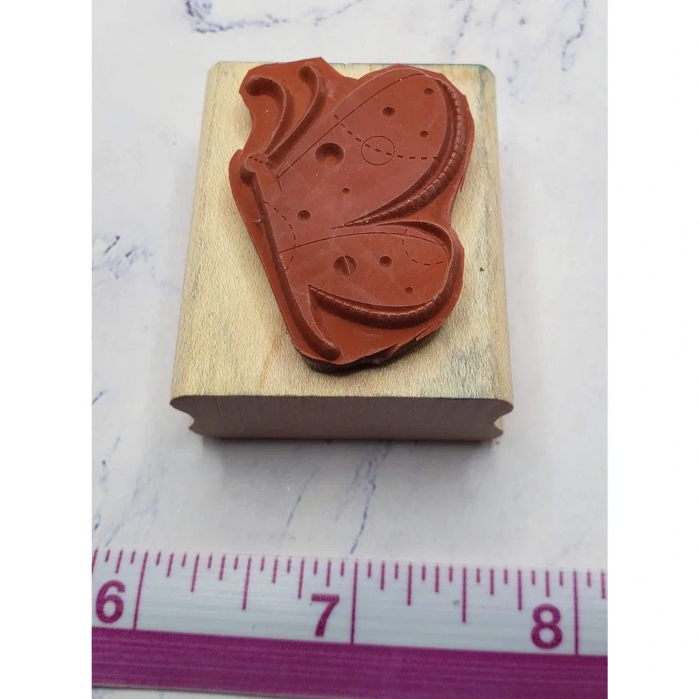 Stampin' Up! Garden Whimsy Celestial Butterfly Sideview Mounted Rubber Stamp